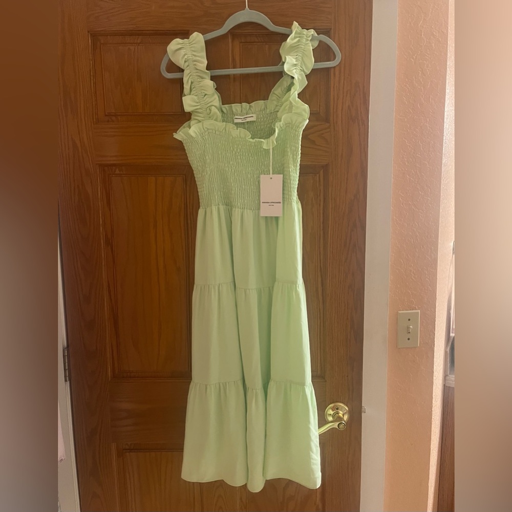 Amanda Uprichard Adelene Midi Dress Size Large - Picture 5 of 5
